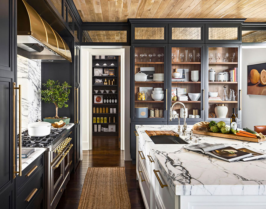Moody Modern Kitchen