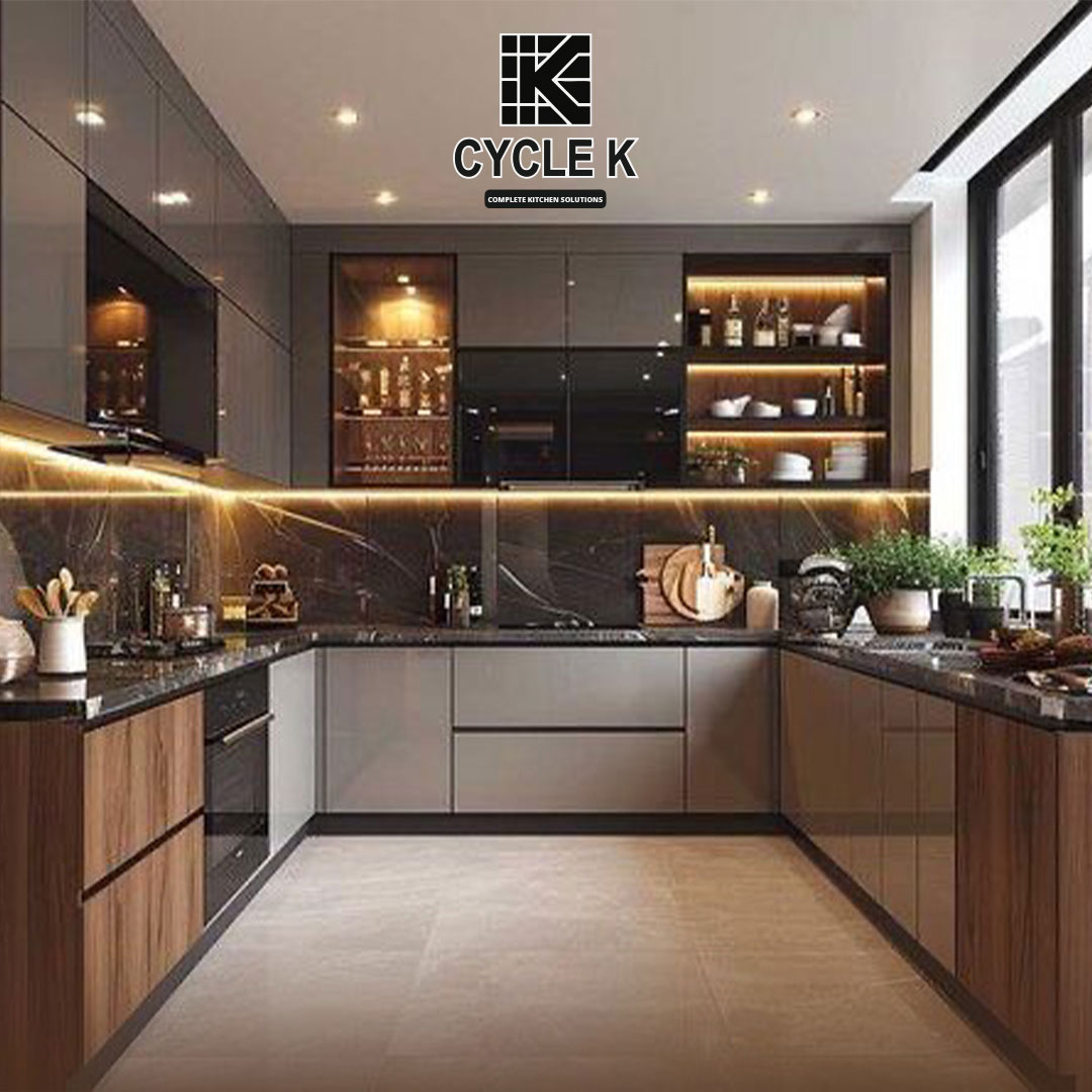 Warm Wood Kitchen