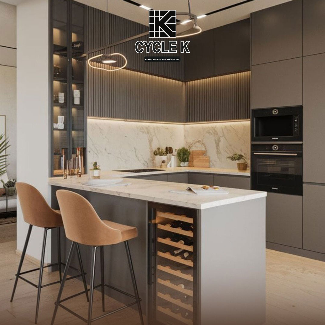 Warm Wood Kitchen