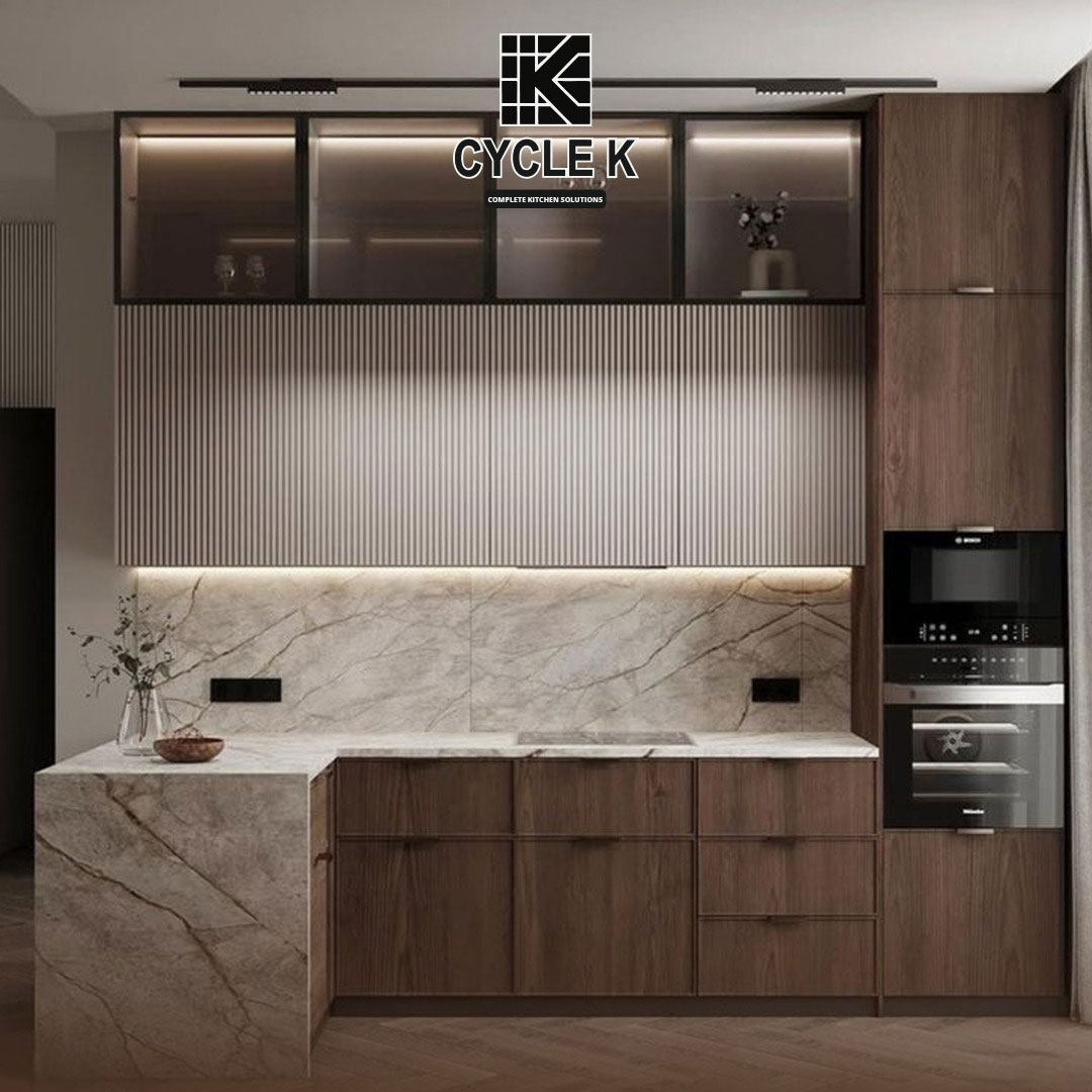 Warm Wood Kitchen