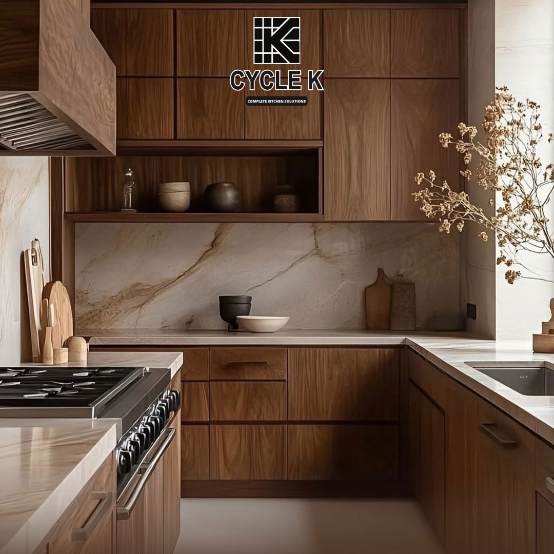 Warm Wood Kitchen