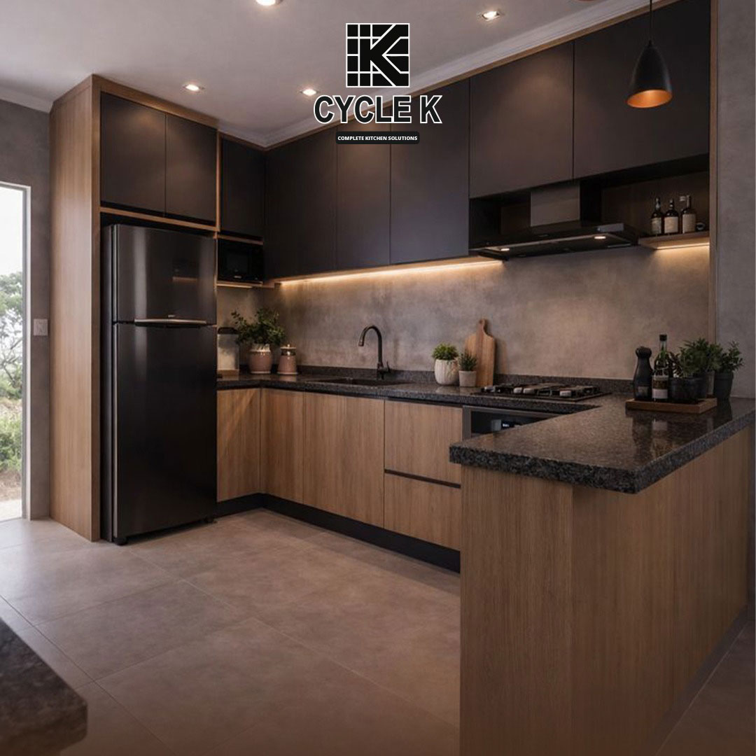 Warm Wood Kitchen