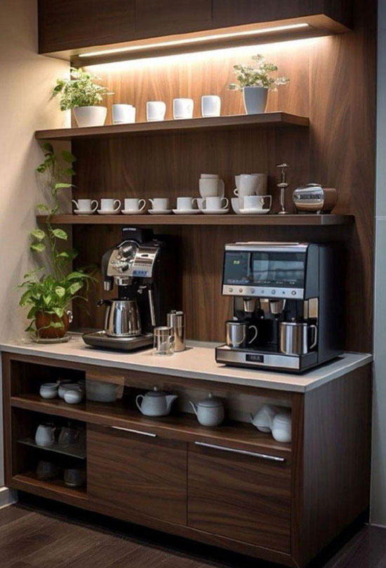 Warm Wood Kitchen